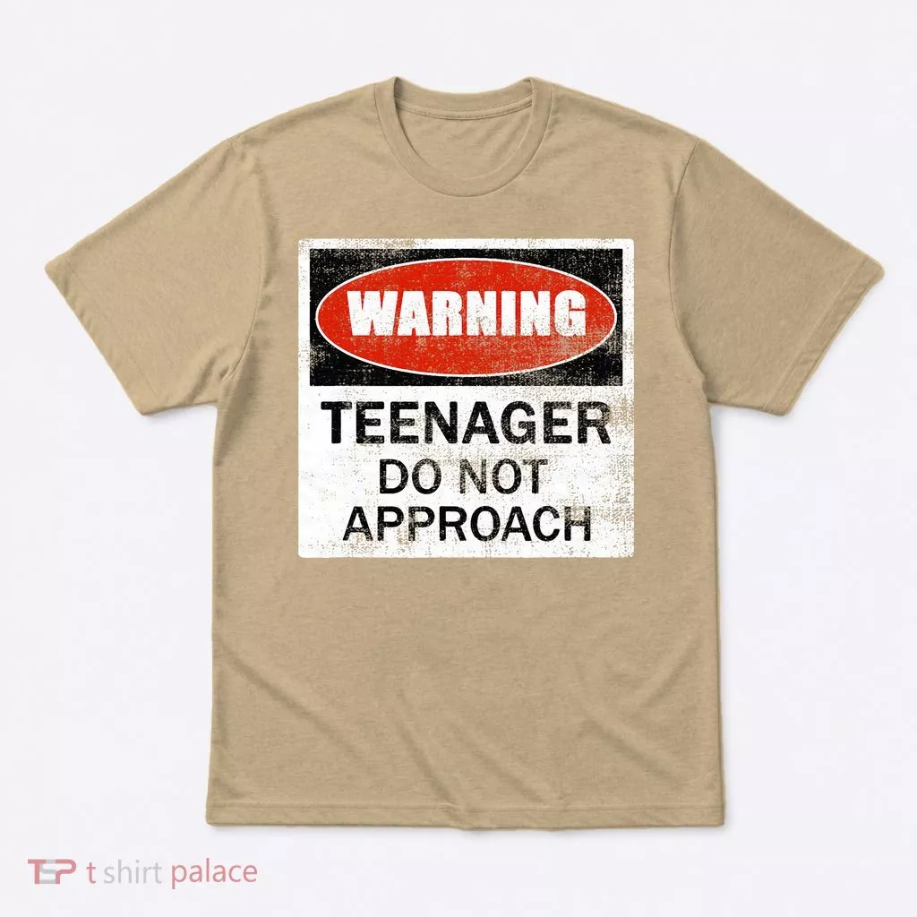 13th Birthday Fun Warning Official Teenager Do Not Approach T-Shirt
