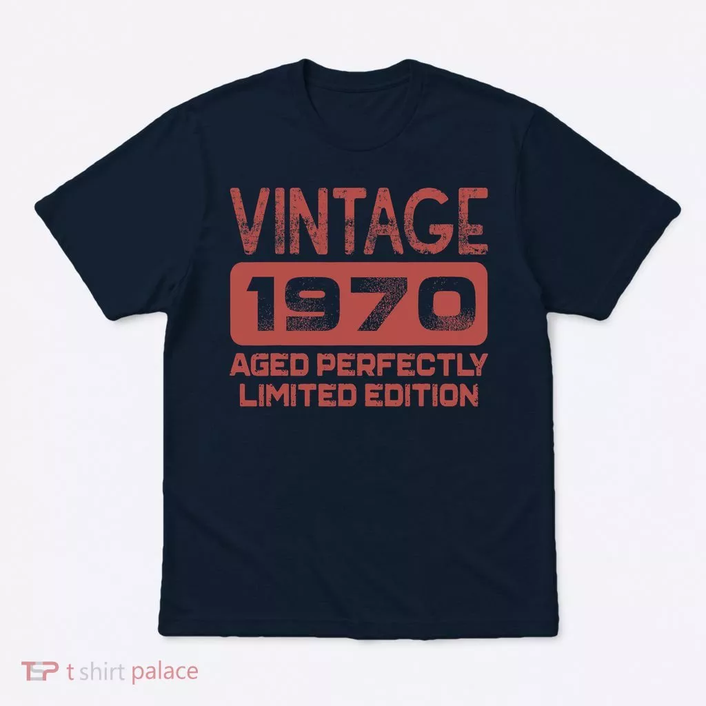 1970 Vintage Limited Edition 70's Retro Style T-Shirt