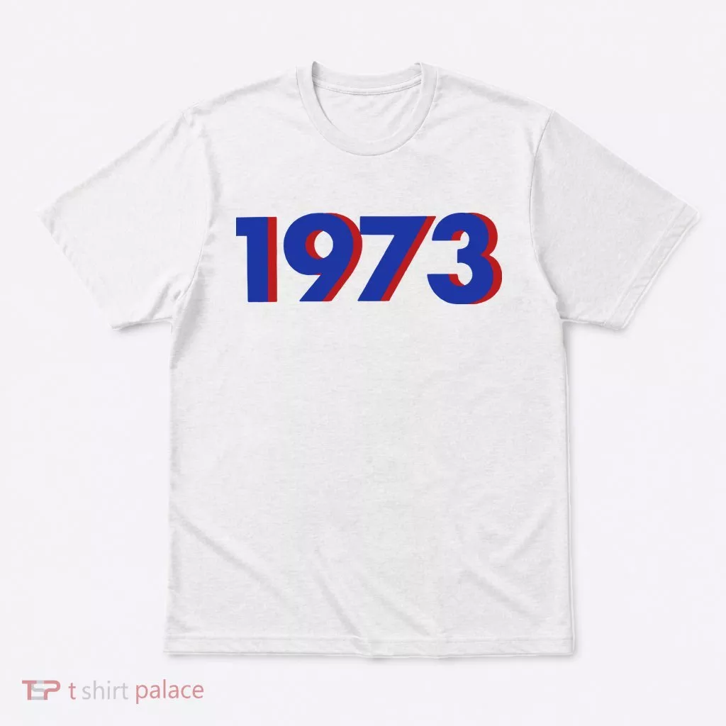 1973 Shirt 1973 Support Roe V Wade, Pro Choice, Protect Roe V Wade, Abortion Rights Are Human Rights T-Shirt