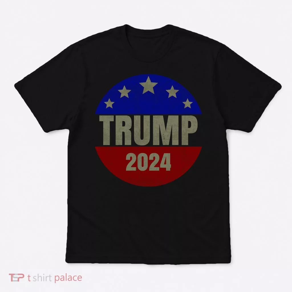2024 Trump, Save America Again USA Flag T-Shirt