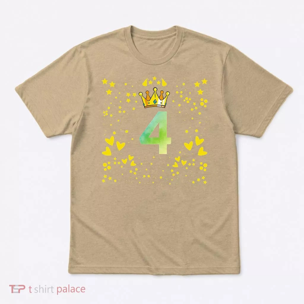 4th Birthday Anniversaries T-Shirt