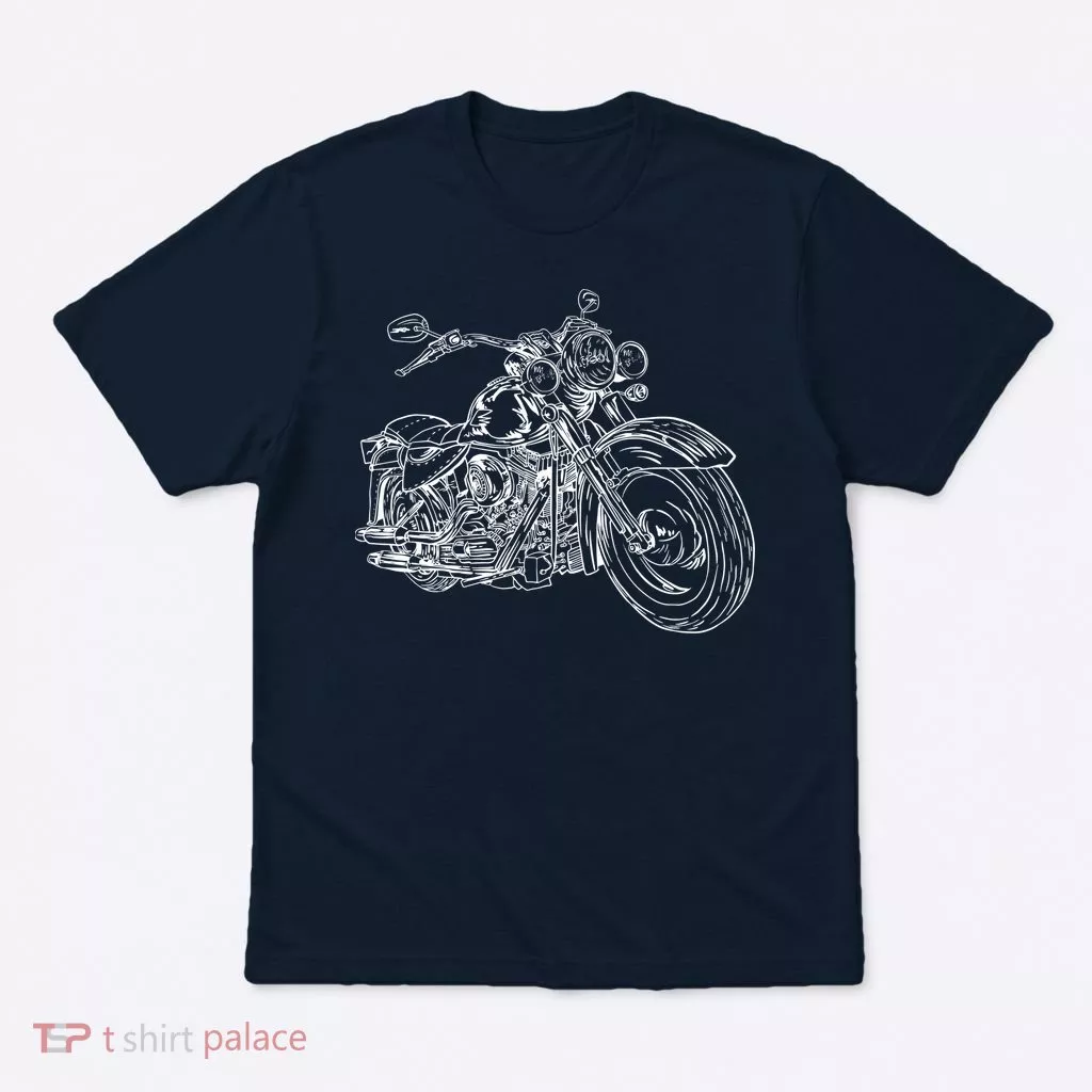 Hand Drawn Motorcycle T-Shirt