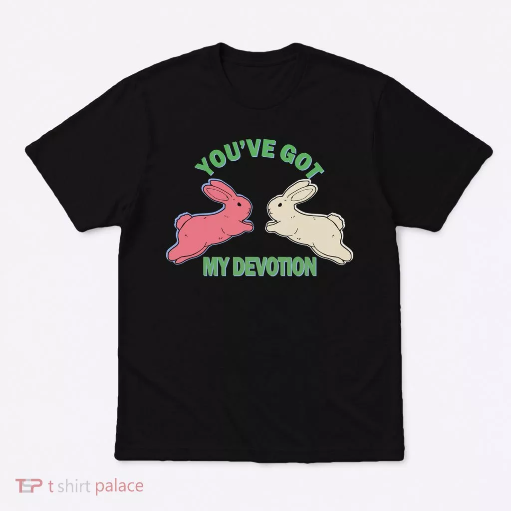 You've Got My Devotion Rabbit Cute Trending Gift Idea T-Shirt