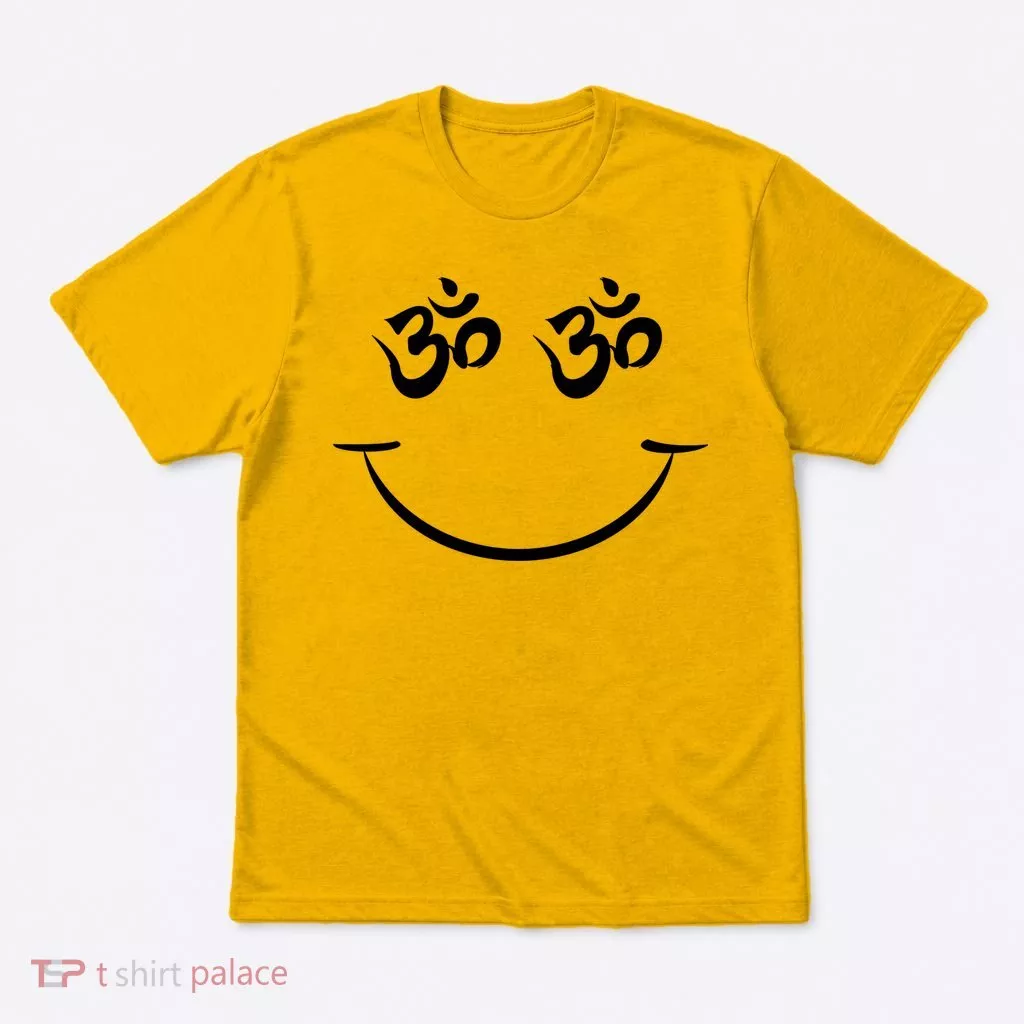 Zen Buddha Buddhist OM AUM Smiley T-Shirt