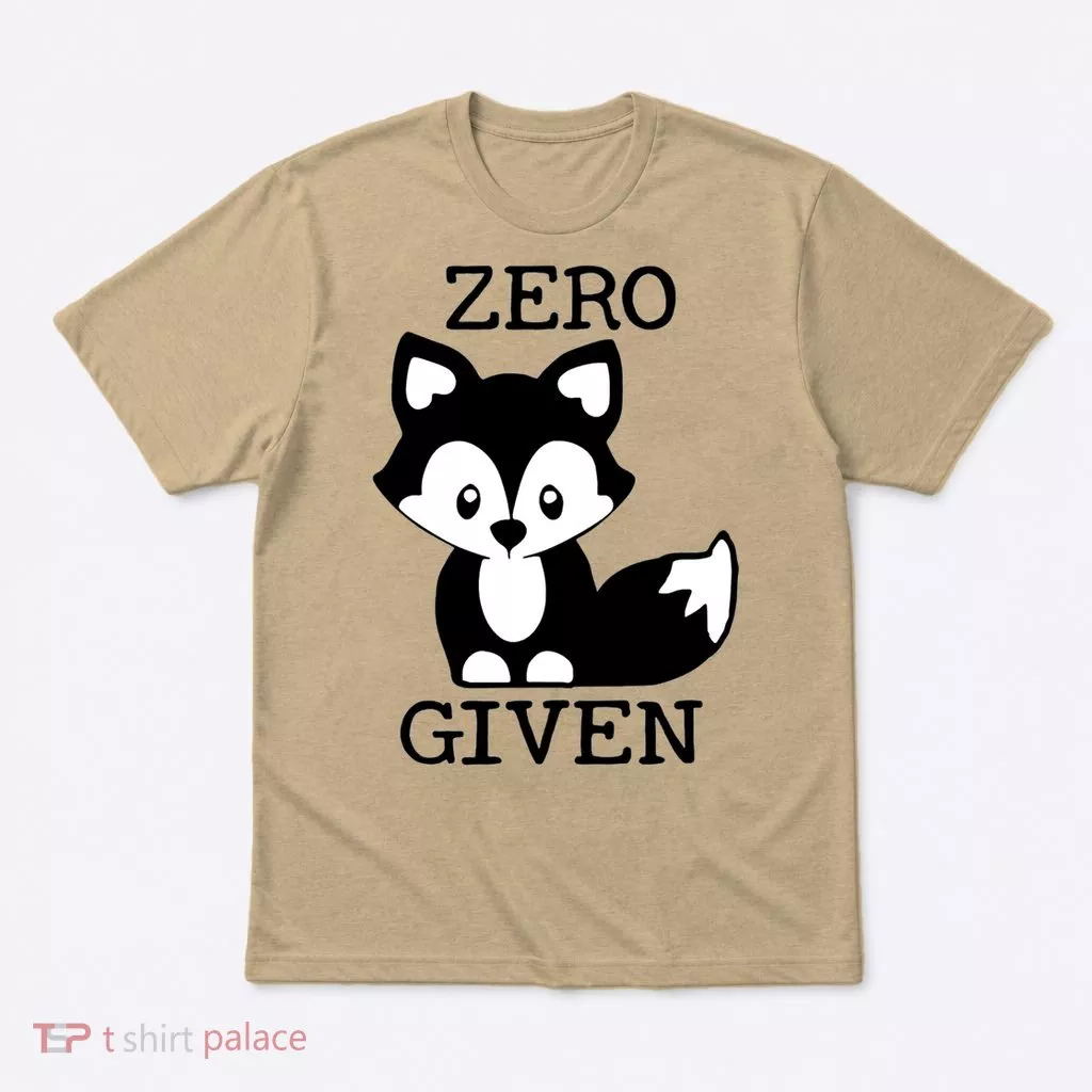 Zero Foxes Given Kawaii Little Fox T-Shirt