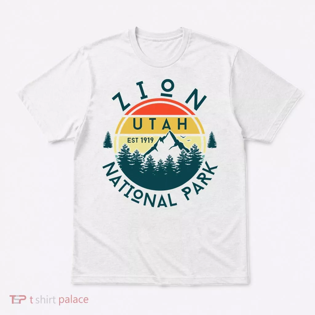 Zion National Park Utah Nature Hiking Outdoors T-Shirt