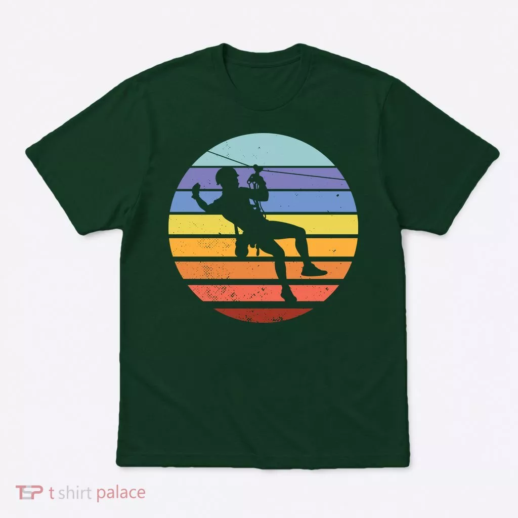 Zip Line Retro T-Shirt