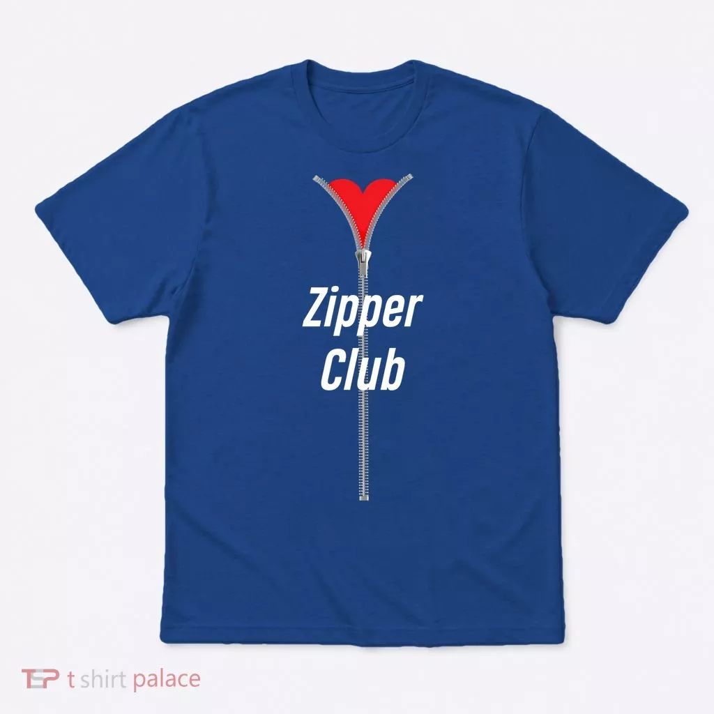 Zipper Club Member Aftermarket Parts Open Heart Surgery Gift T-Shirt