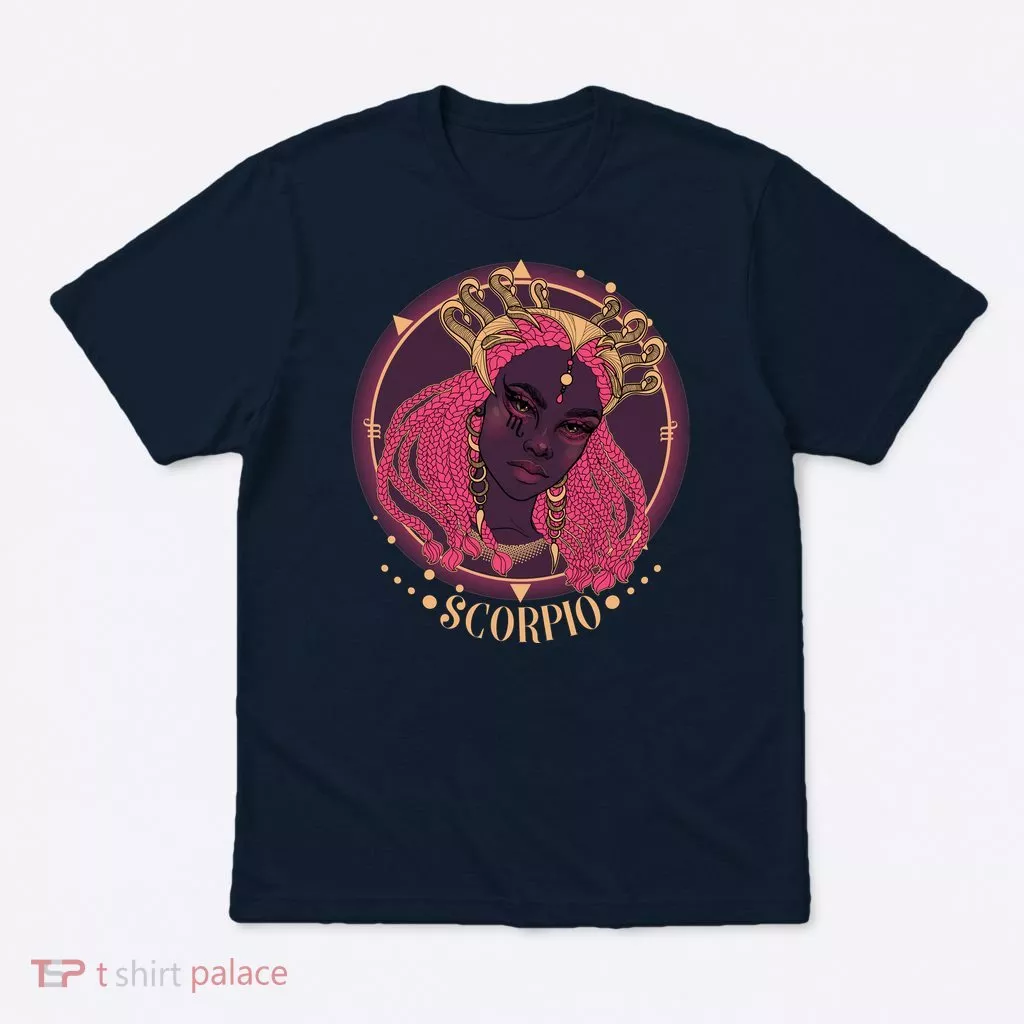 Zodiac Scorpio Scorpion Goddess Queen T-Shirt
