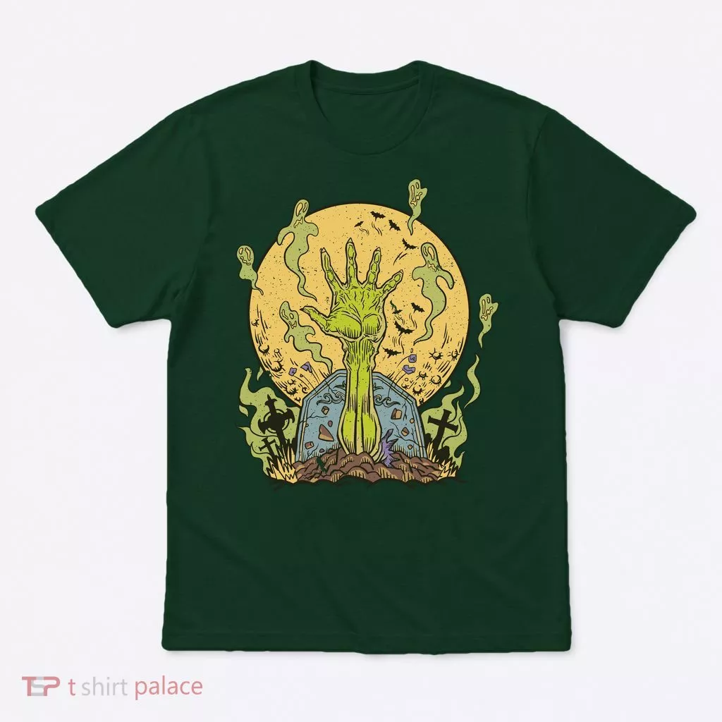 Zombie Hand Ghost Graveyard T-Shirt