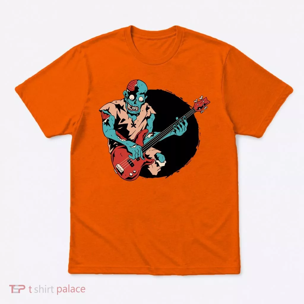 Zombie Playing Bass T-Shirt