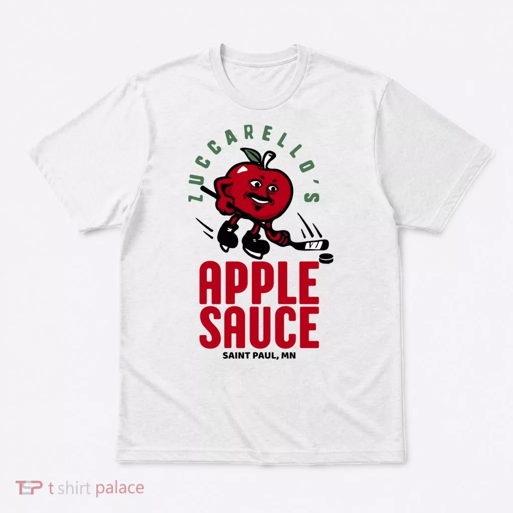 Zuccarello's Applesauce Assist Record Hockey Tribute T-Shirt